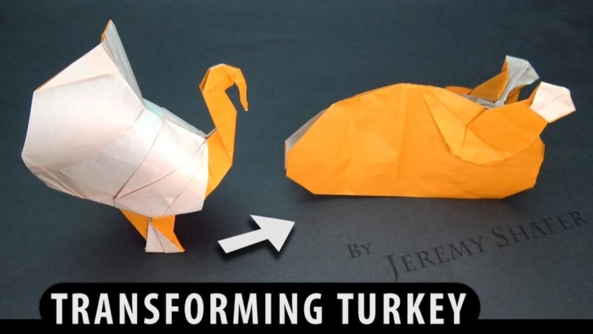 How to Cook an Origami Turkey! 🦃