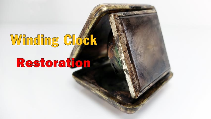 Restoration Winding Clock junk