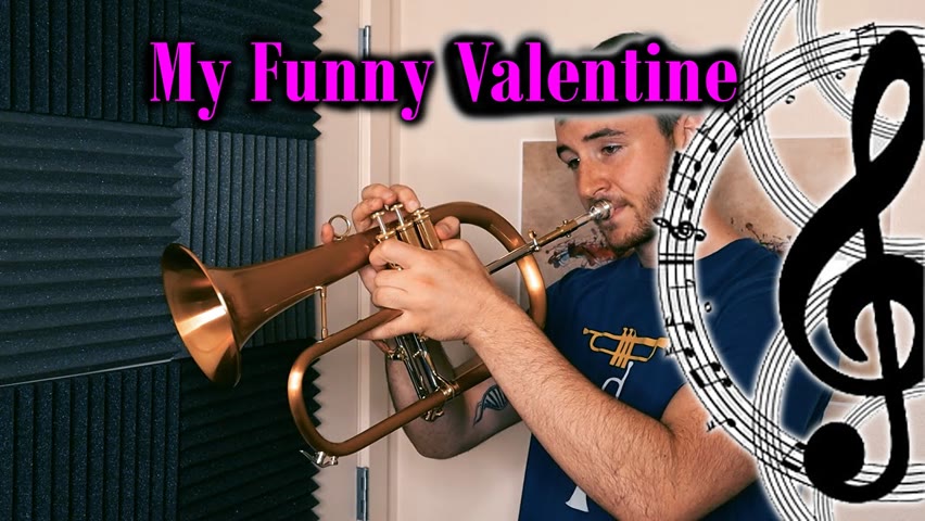 My Funny Valentine Jazz Flugelhorn Solo