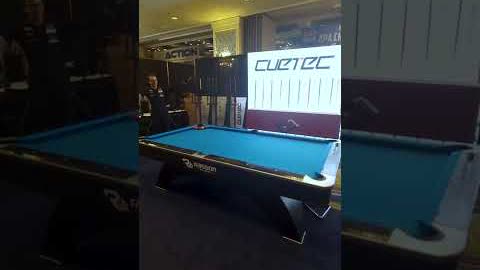 Amazing Pool Trick Shots: Live Performance at Cuetec Booth #shorts