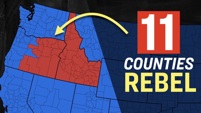[Trailer] 30 Percent of Counties Vote to Secede From Oregon, Join Greater Idaho | Facts Matter