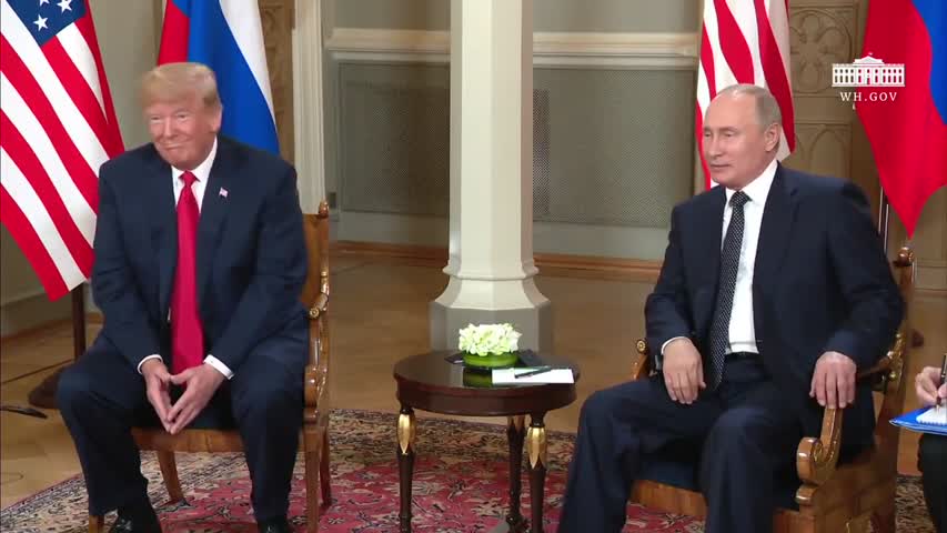 President Trump has a Bilateral Meeting with the President of the Russian Federation