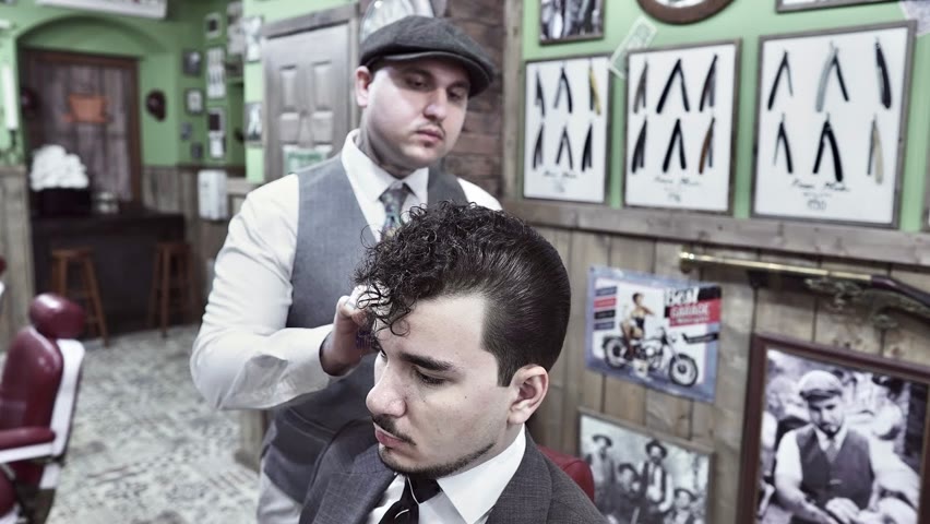 💈 ASMR BARBER - The most ICONIC Haircut of the 50's - TEDDY BOY