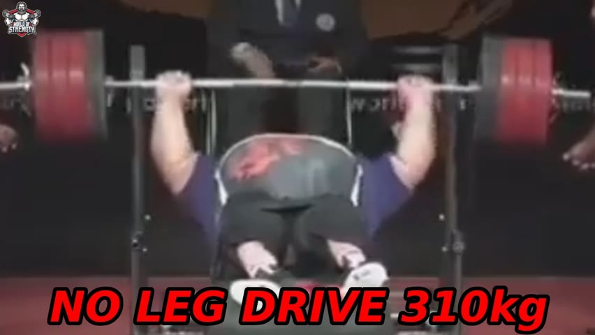 The World Strongest Bench Presser Without Leg Drive ?