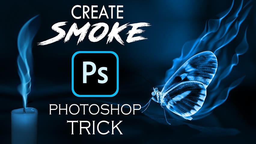 How to Create SMOKE Photoshop CC