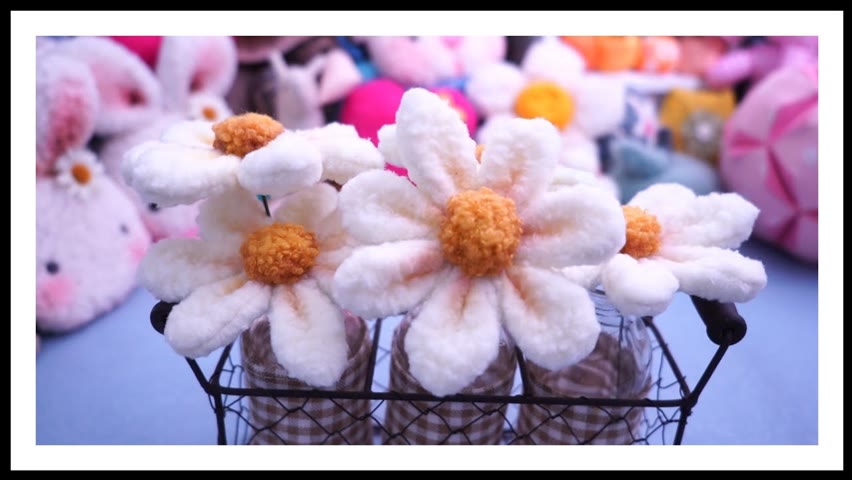 How to make a beautiful daisy out of fabric