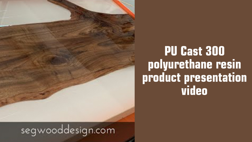 PU Cast 300 polyurethane resin - product presentation video