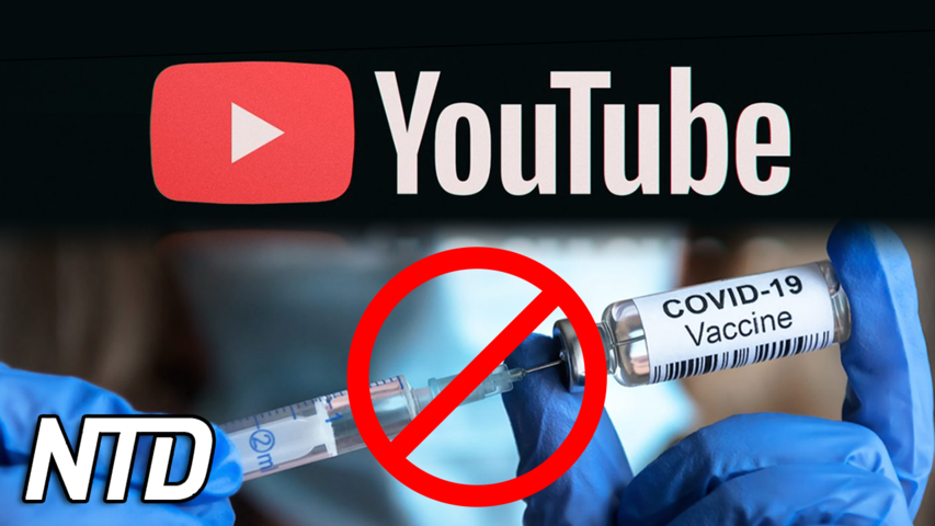 YouTube censurerar mer vaccinrelaterat innehåll | NTD NYHETER