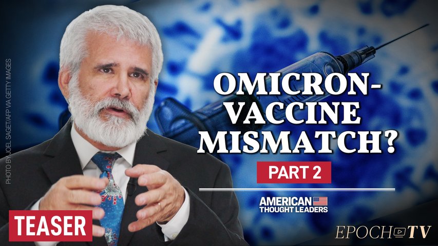 PART 2: Dr. Robert Malone on Vaccine Risks to Kids; Herd Immunity; Omicron-Vaccine Mismatch | TEASER