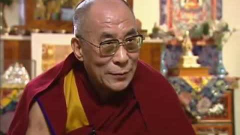 Richard Quest of CNN Interviews His Holiness the Dalai Lama