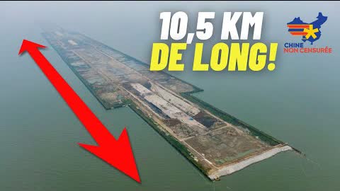 [VF] Le plus long tunnel sous-marin de Chine est terminé