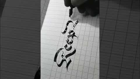 #KeepWriting Calligraphy by FrakOne