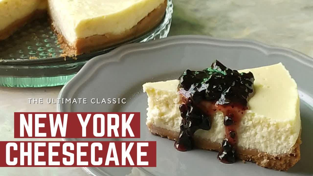 The Best Classic New York Cheesecake Recipe | Mamagician
