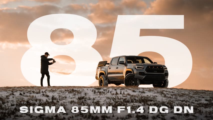 Is this the BEST LENS FOR CAR PHOTOGRAPHY? - Sigma 85mm f1.4 DG DN Lens Review