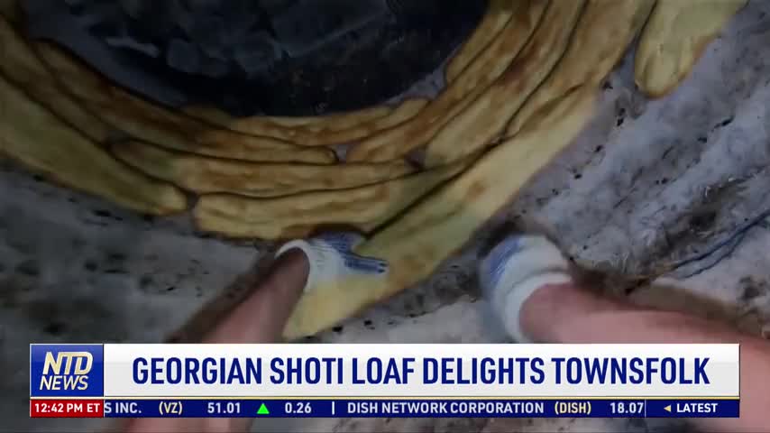 Georgian Shoti Loaf Delights Townsfolk