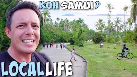 I Found A Really Unique Local Spot on Koh Samui 🇹🇭