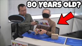 Top 3 Oldest People To Solve A Rubik's Cube! (80 Years Old)