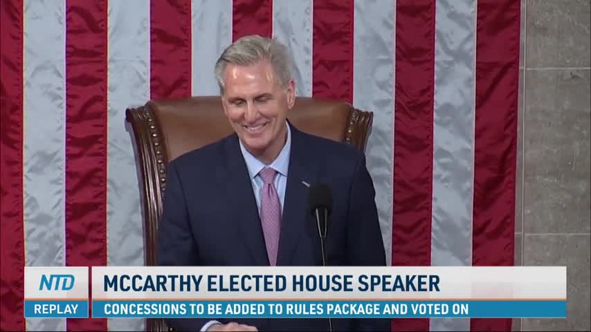 McCarthy Elected as House Speaker