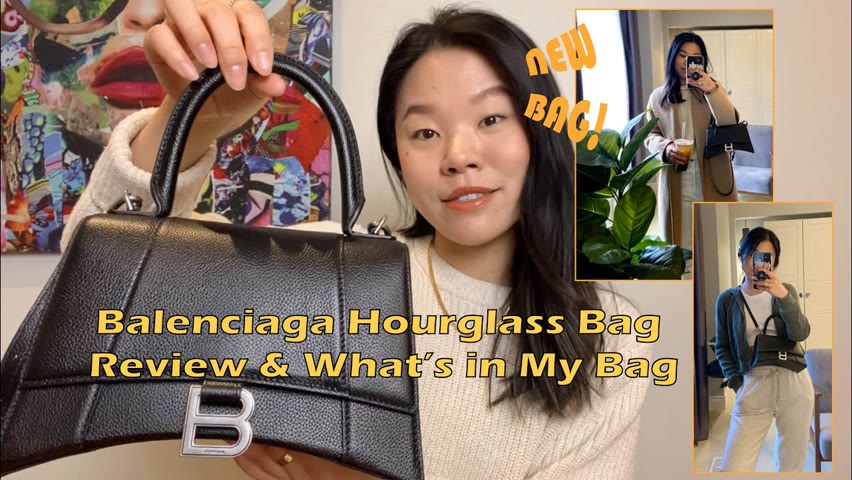 Balenciaga Hourglass Bag Small Review & What’s in my bag