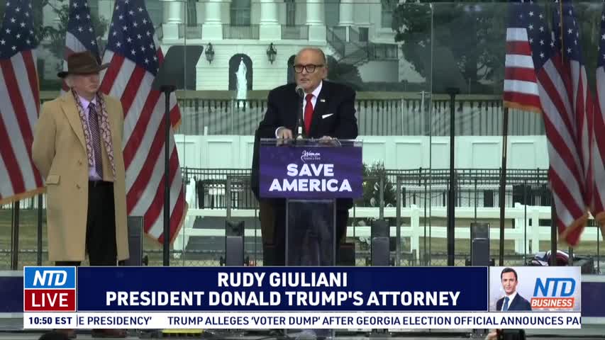 Rudy Giuliani speaks at save america rally 