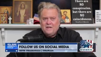 Steve Bannon: “They’re Coming After YOU”