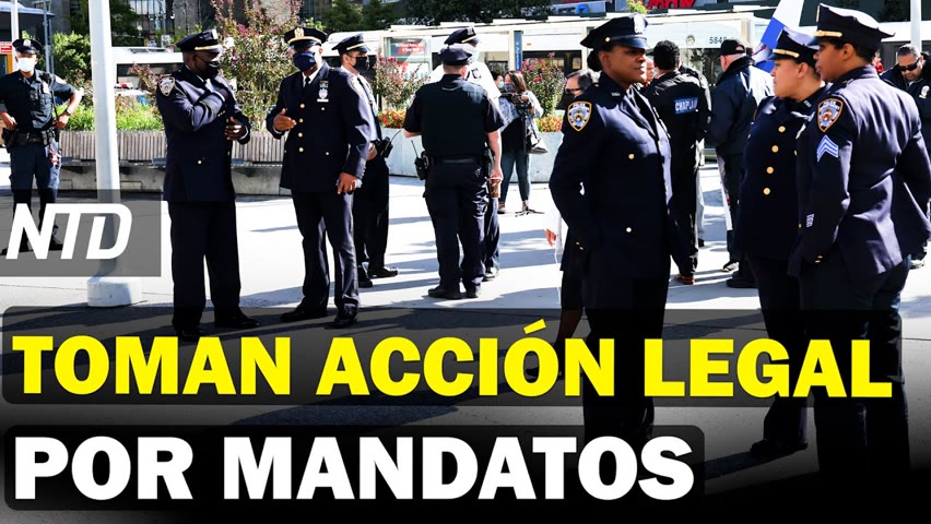 Policía y DEA de NY toman acción legal por mandatos; Récord en arrestos fronterizos | NTD