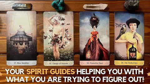Spirit Guides helping you with what you are trying to figure out! ✨What can you do?✨ | Pick a card