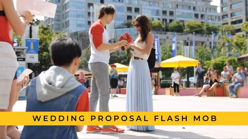 Wedding Proposal Flash Mob | Vancouver, Canada
