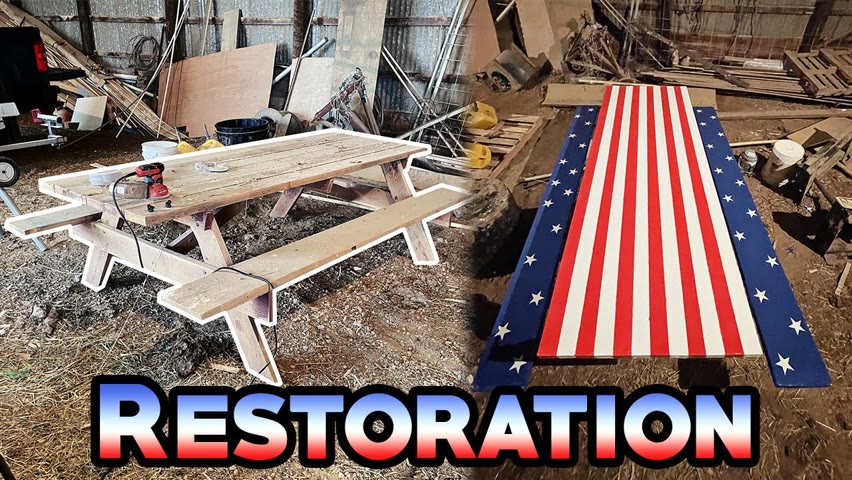 American Picnic Table Restoration