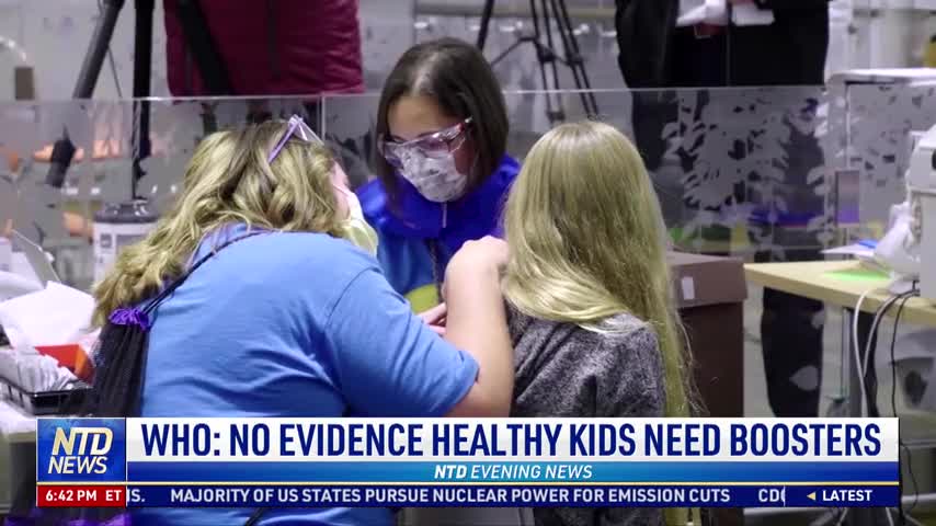WHO: No Evidence Healthy Children Need Boosters