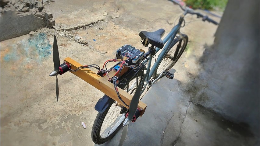 Homemade Powerful Air Bike