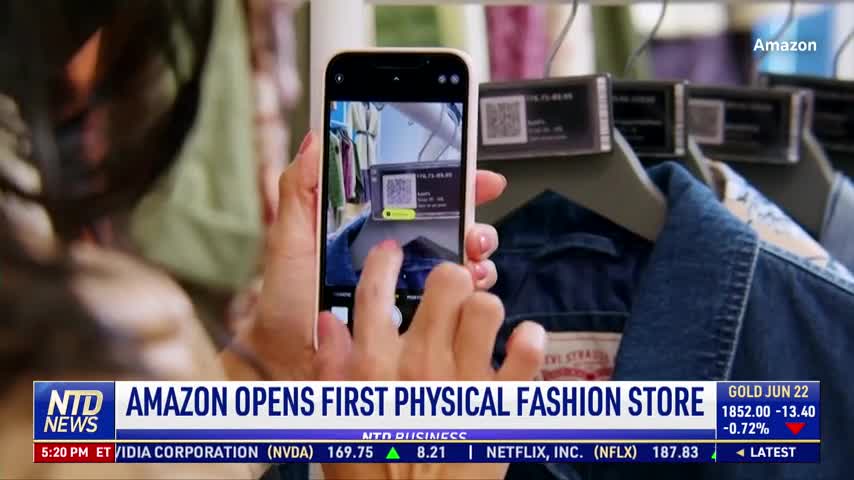 Amazon Opens First Physical Fashion Store