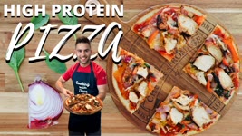 Healthy HIGH Protein Pizza Recipe / TASTY Homemade Meal