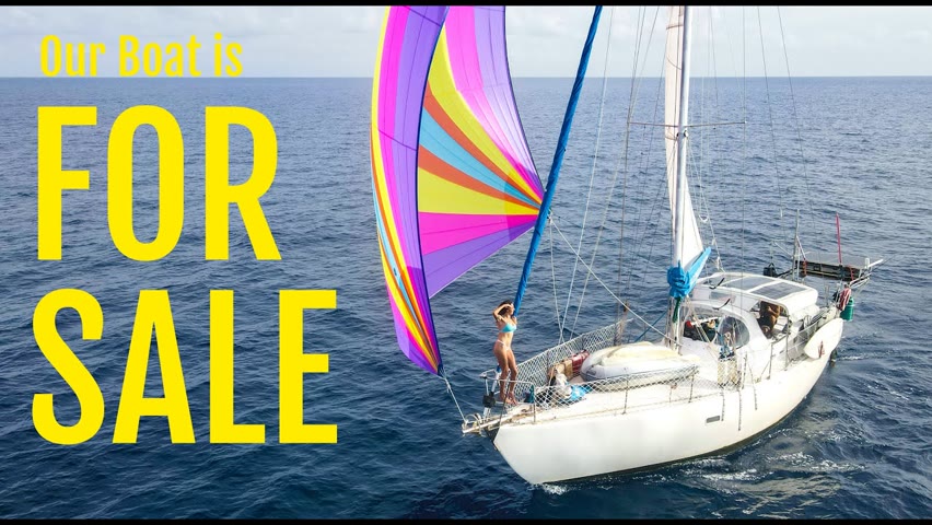 FULL BOAT TOUR! We are selling our Sailboat! Ep 295
