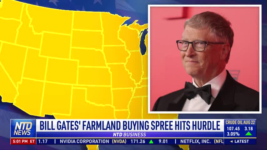 Bill Gates's Farmland-Buying Spree Hits Hurdle