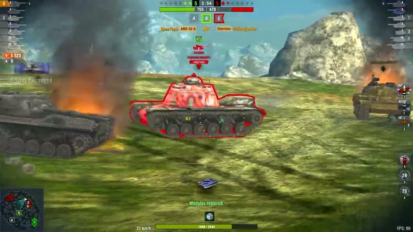 AMX 50B 8938DMG 5Kills | World of Tanks Blitz | _SpecYepU