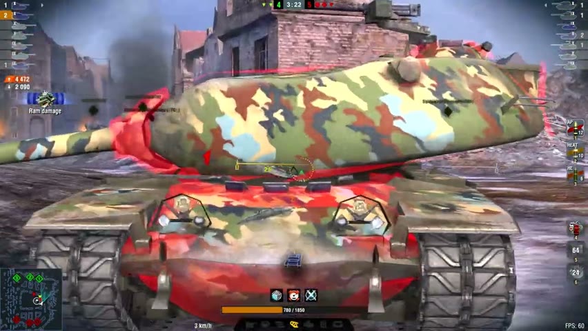Obj.268v4 7897DMG 5Kills | World of Tanks Blitz | 1NT_Beagle