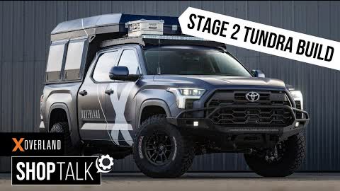 The Tundra Transforms! | Alu-Cab, Bumpers, Roof Rack, & Lights | X Overland Shop Talk #12