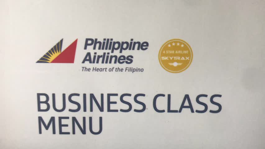 Business Class onboard Philippines Airlines