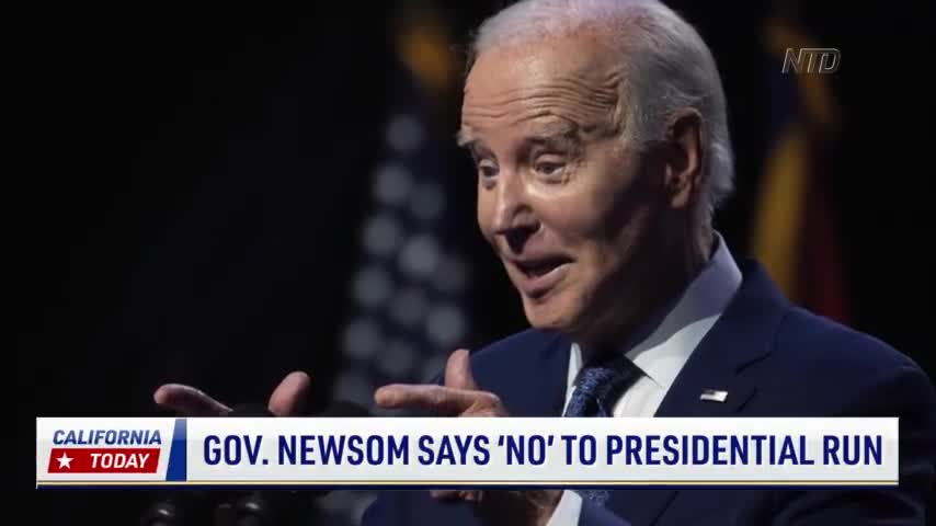 Governor Newsom Says ‘No’ to Presidential Run