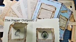 It's FLAPPER TIME! Tips and Tricks to Easily Decorate Junk Journal Pages! :) The Paper Outpost! :)