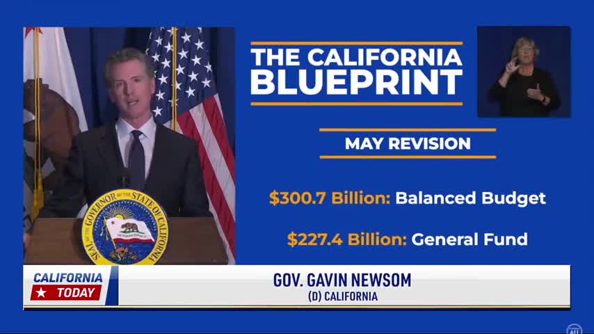 Newsom Announces $98 Billion Surplus and Proposal