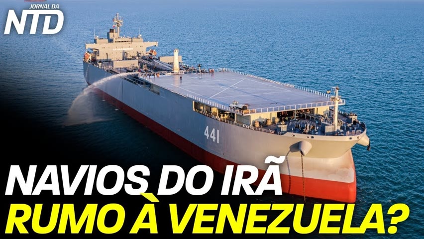 Navios iranianos indo para Venezuela?; Canal do Youtube do jornalista Ernesto Lacombe fora do ar