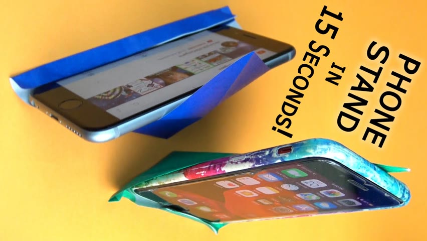 Origami Phone Stand in 15 Seconds! #shorts