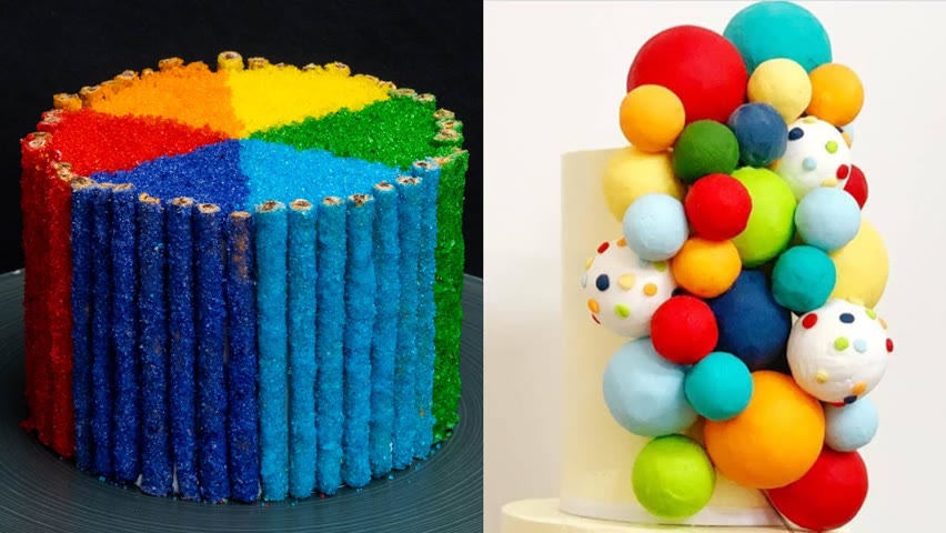 Best Colorful Cake Decorating Compilation | Most Satisfying Cake Videos