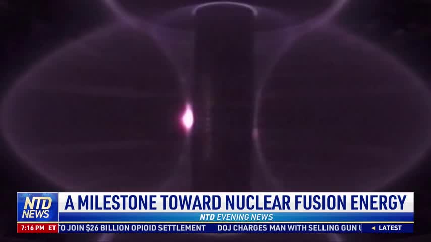 A Milestone Toward Nuclear Fusion Energy