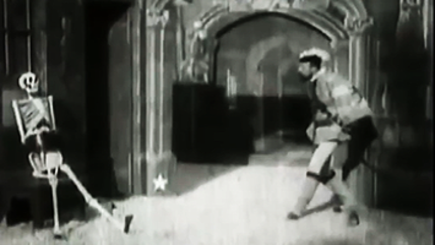 The Devil's Castle  1896  Georges Méliès   World's First Horror Movie