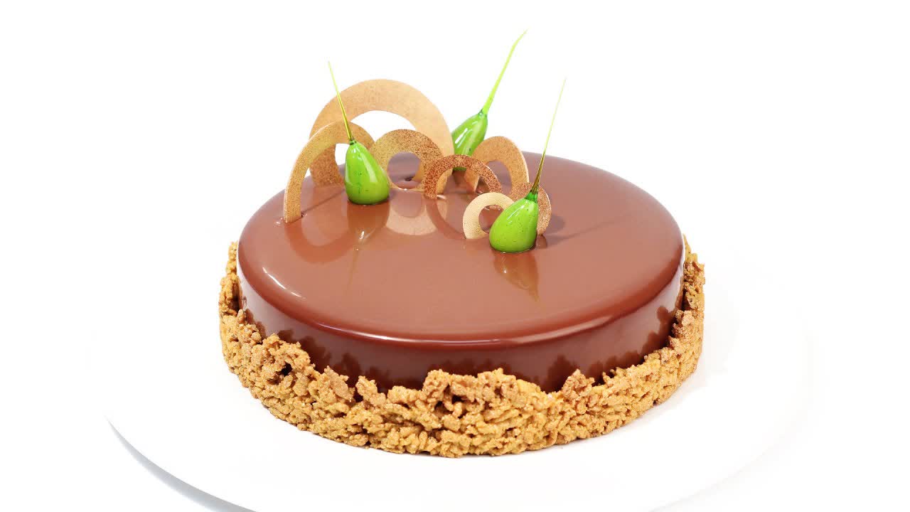 Learn how to create a Pear, Chocolate & Tea Infused Entremet | Savour Online Classes