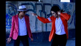 Michael Jackson Dancing With Bruno Mars? Watch this video! (Impersonators)
