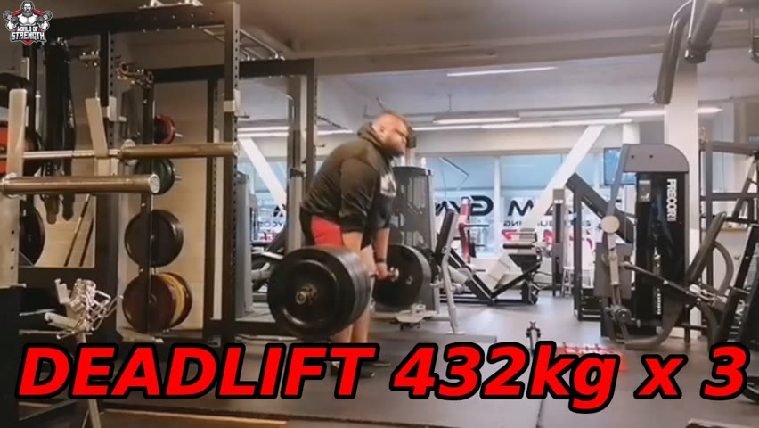 Strength Monster - Deadlift 432kg/952lbs x 3